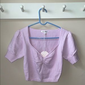 Dream of Me Sweater top Lilac